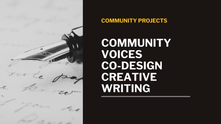 Community Voices Co-Design Our Next Creative Writing Journey