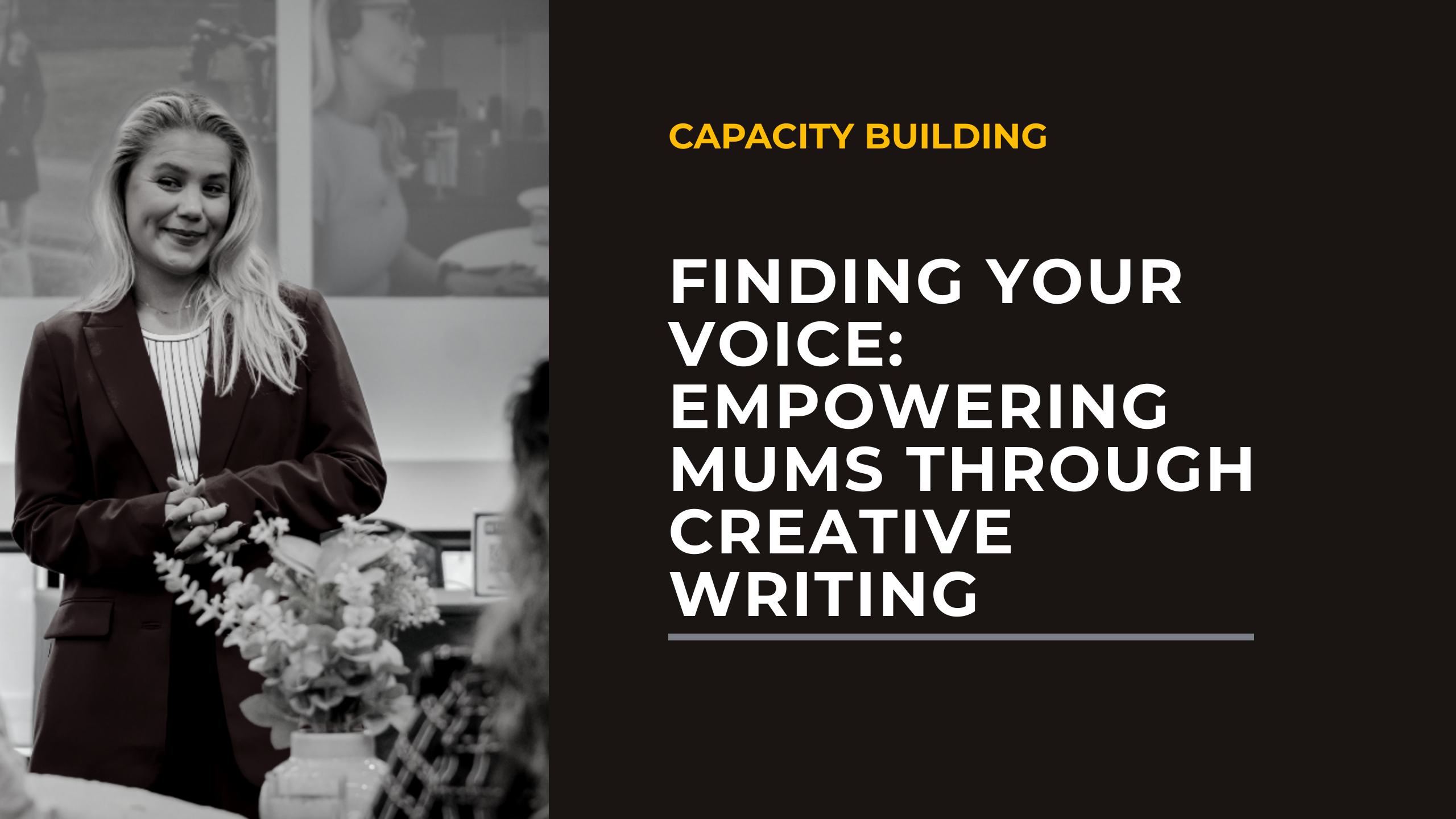 Finding Your Voice: Creative Writing Workshop for Mums