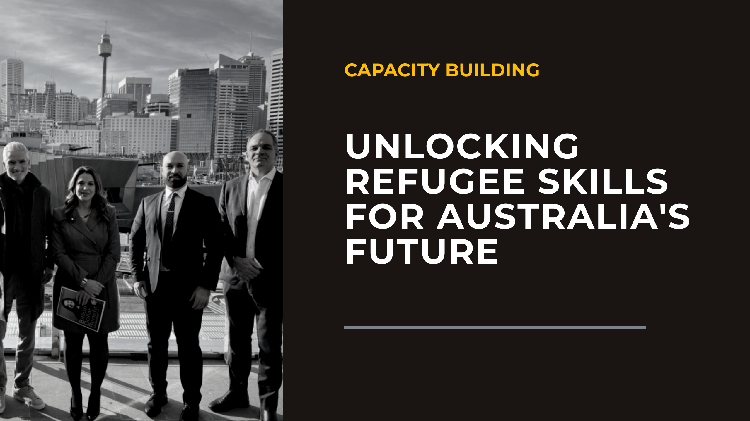 Unlocking refugee skills for Australia's Future