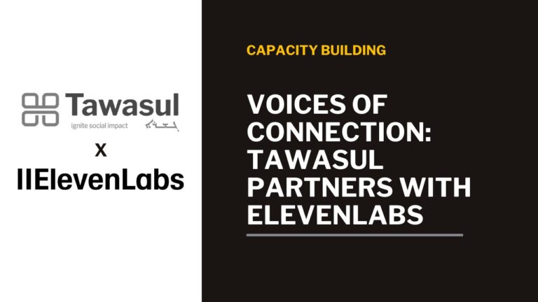 Voices of Connection: Tawasul Foundation Partners with ElevenLabs