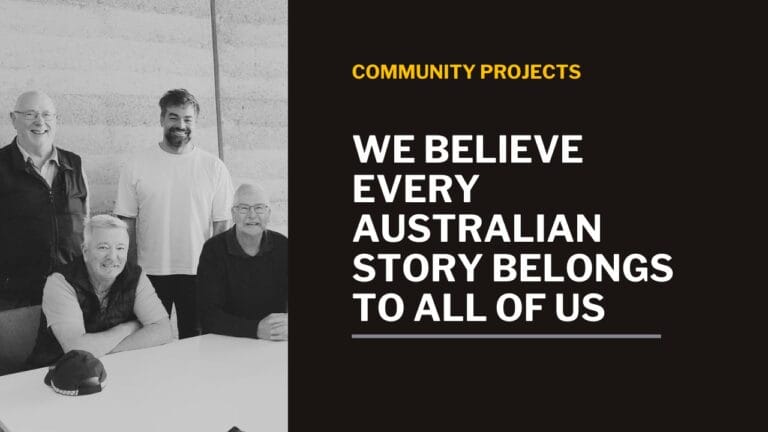 We Believe Every Australian Story Belongs to All of Us